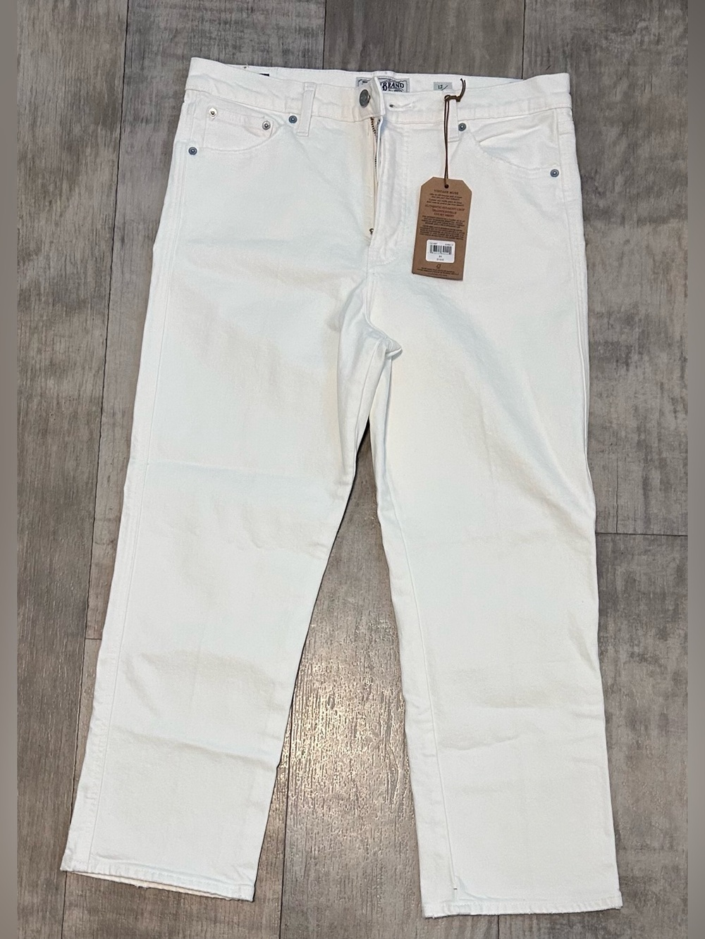 Lucky Brand Women's Vintage Muse Authentic Straight crop jeans size 12/31 - NWT
